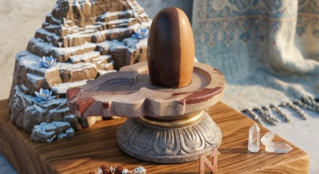 Best direction to place narmadeshwar shivling