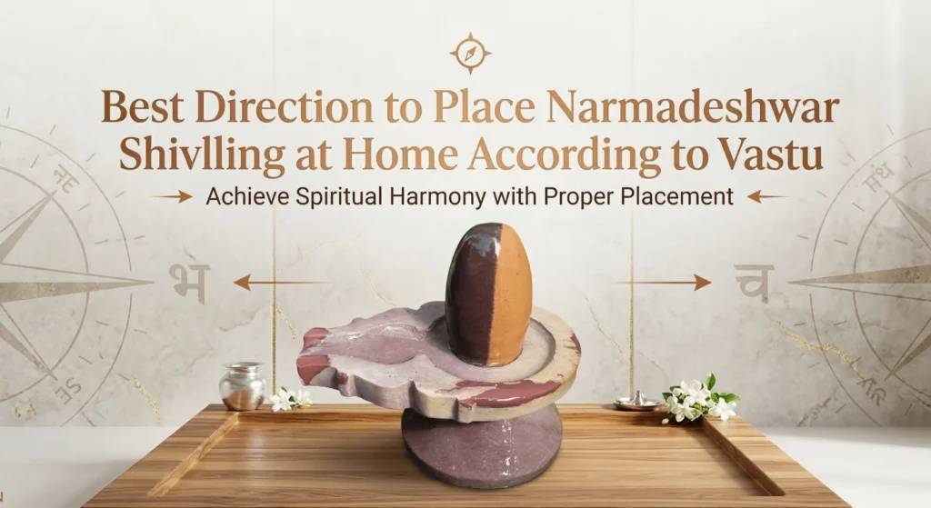Best Direction to Place Narmadeshwar Shivling at Home According to Vastu