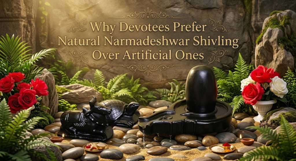 Why Devotees Prefer Natural Narmadeshwar Shivling Over Artificial Ones