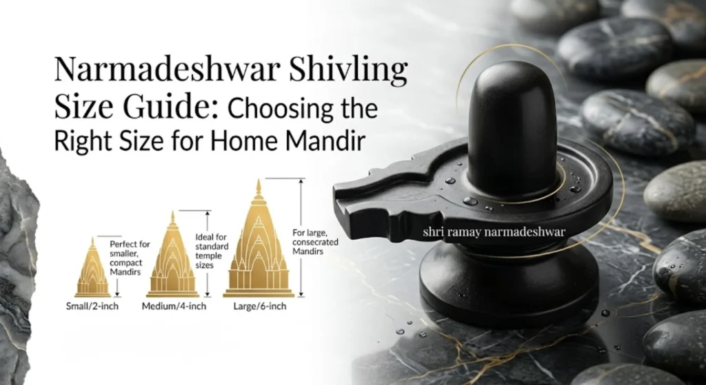 Narmadeshwar Shivling Size Guide: Choosing the Right Size for Home Mandir