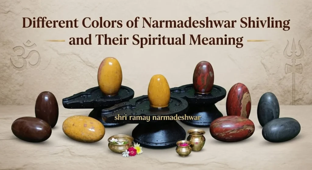 Different Colors of Narmadeshwar Shivling and Their Spiritual Meaning