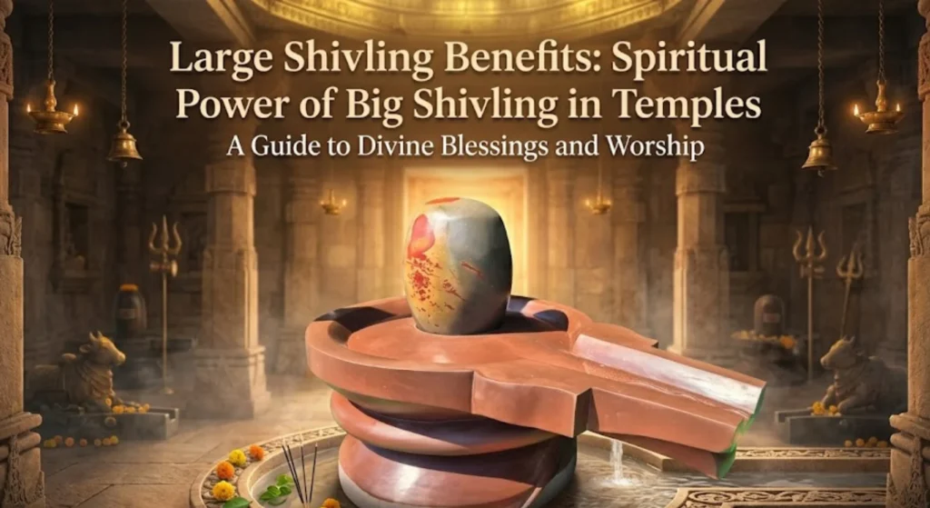 Large Shivling Benefits: Spiritual Power of Big Shivling in Temples