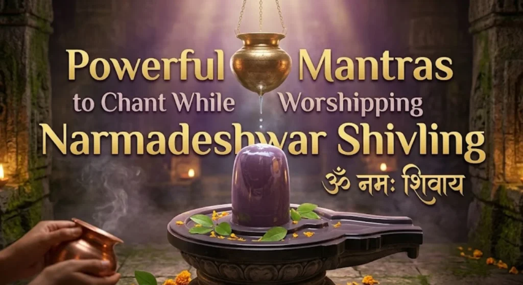 Powerful Mantras to Chant While Worshipping Narmadeshwar Shivling