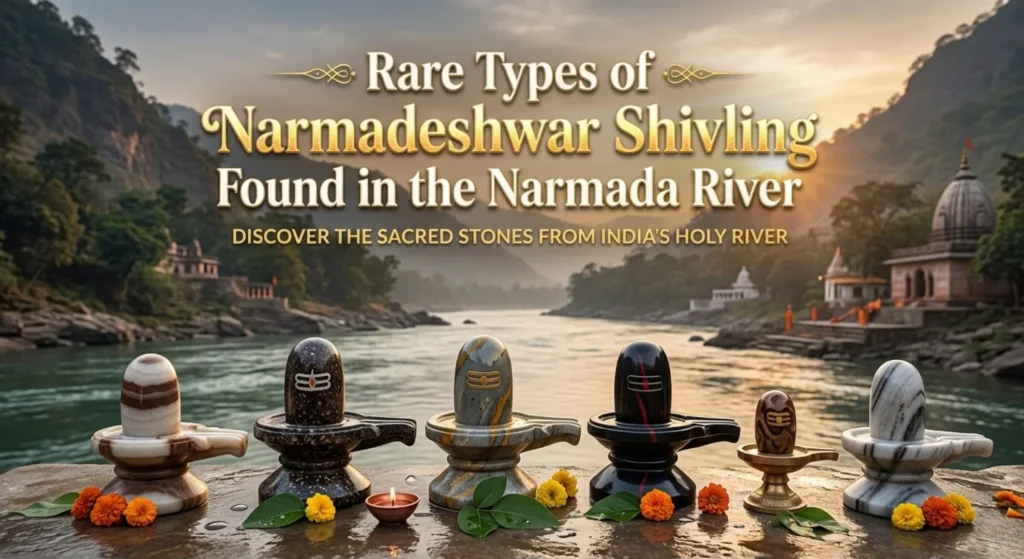 Rare Types of Narmadeshwar Shivling Found in the Narmada River