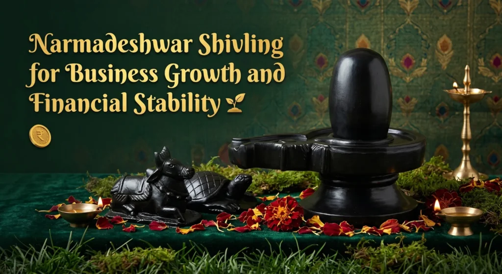 Narmadeshwar Shivling for Business Growth and Financial Stability