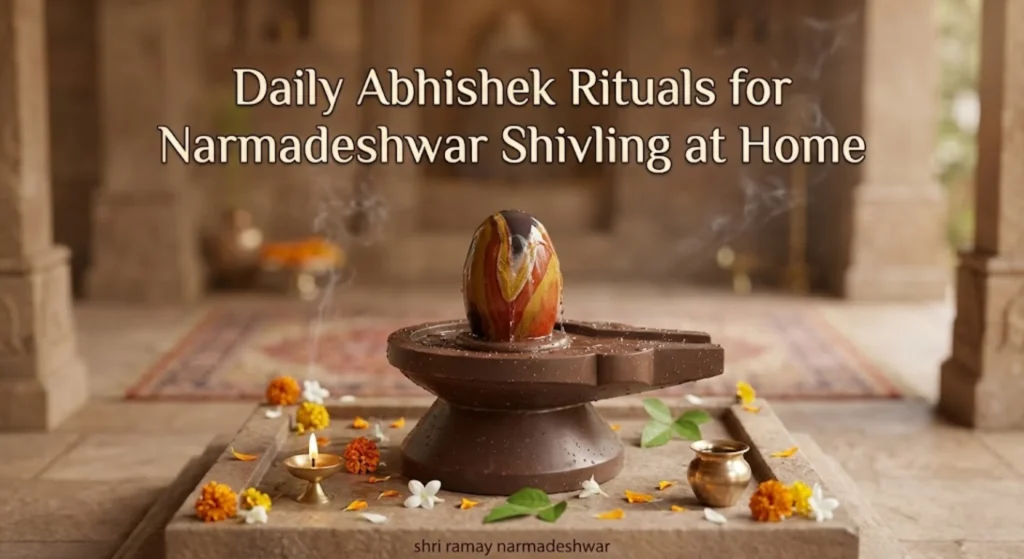 Daily Abhishek Rituals for Narmadeshwar Shivling at Home