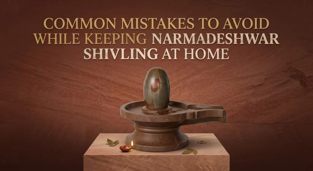 Common Mistakes to Avoid While Keeping Narmadeshwar Shivling at Home