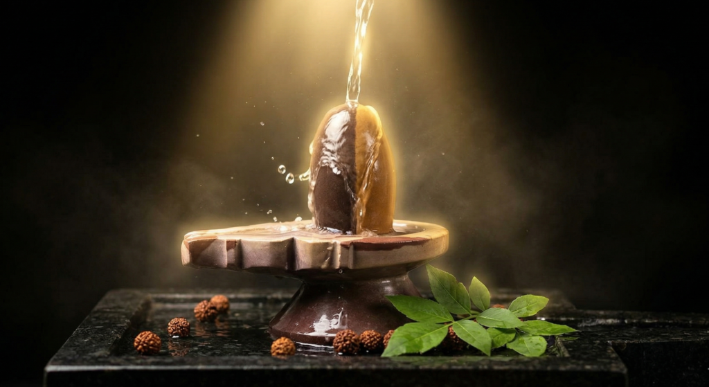 Ardhnareshwar Narmadeshwar Shivling