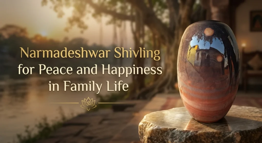 Narmadeshwar Shivling for Peace and Happiness in Family Life