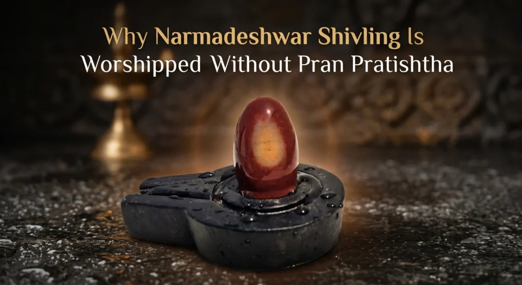 Why Narmadeshwar Shivling Is Worshipped Without Pran Pratishtha