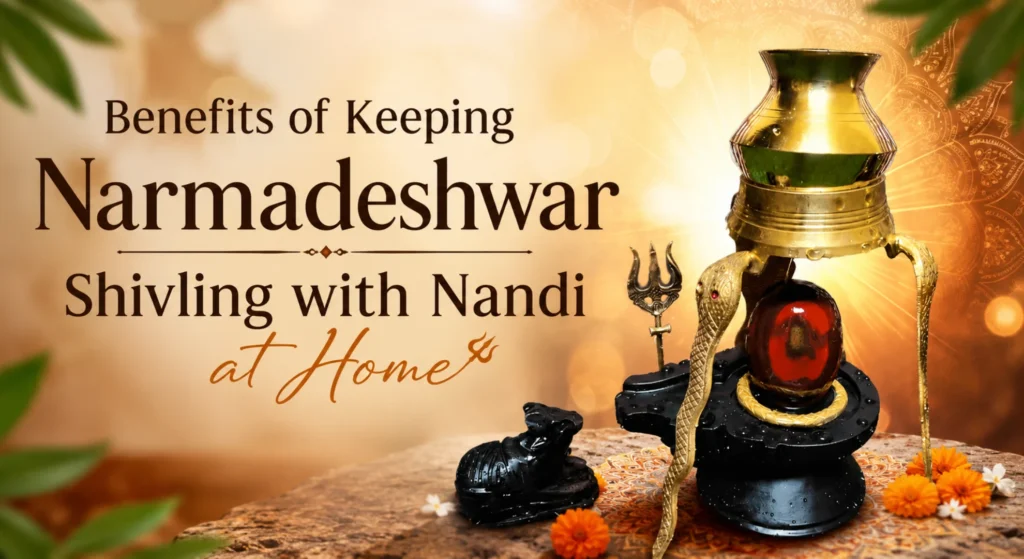 Benefits of Keeping Narmadeshwar Shivling with Nandi at Home