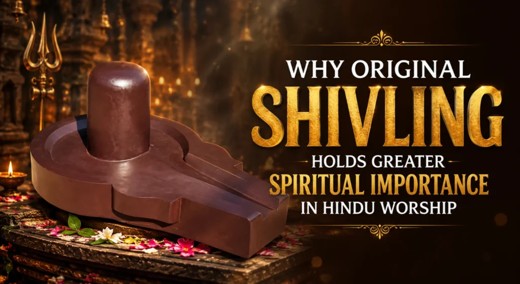 Why Original Shivling Holds Greater Spiritual Importance in Hindu Worship