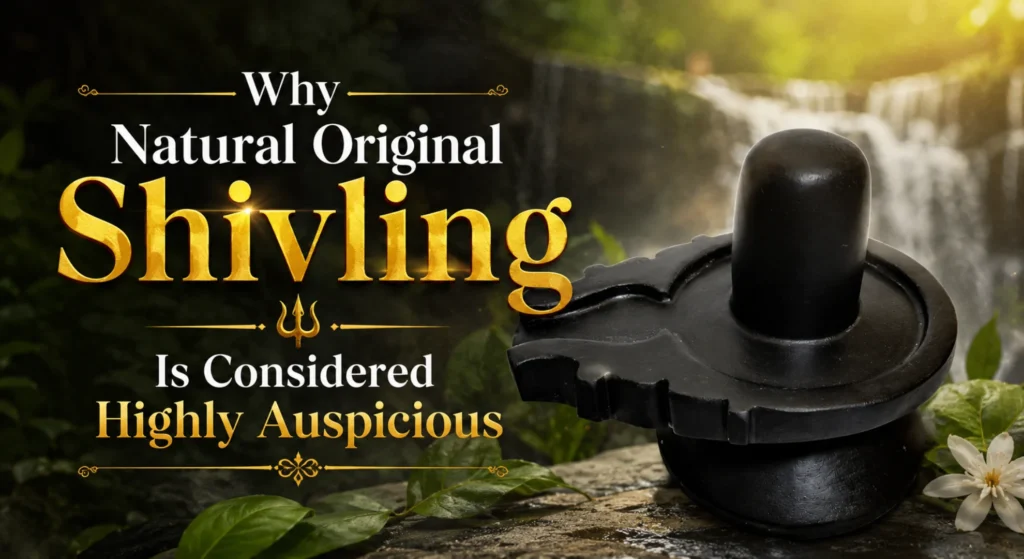 Why Natural Original Shivling Is Considered Highly Auspicious
