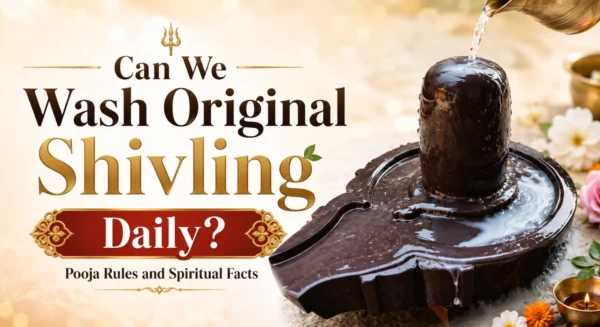 Can We Wash Original Shivling Daily? Pooja Rules and Spiritual Facts
