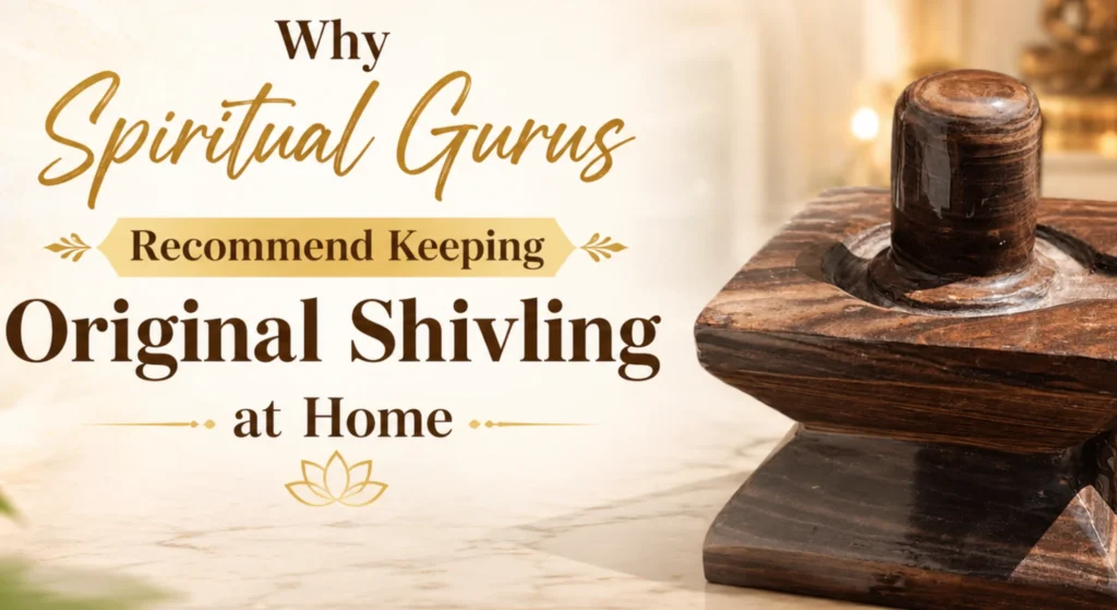 Why Spiritual Gurus Recommend Keeping Original Shivling at Home