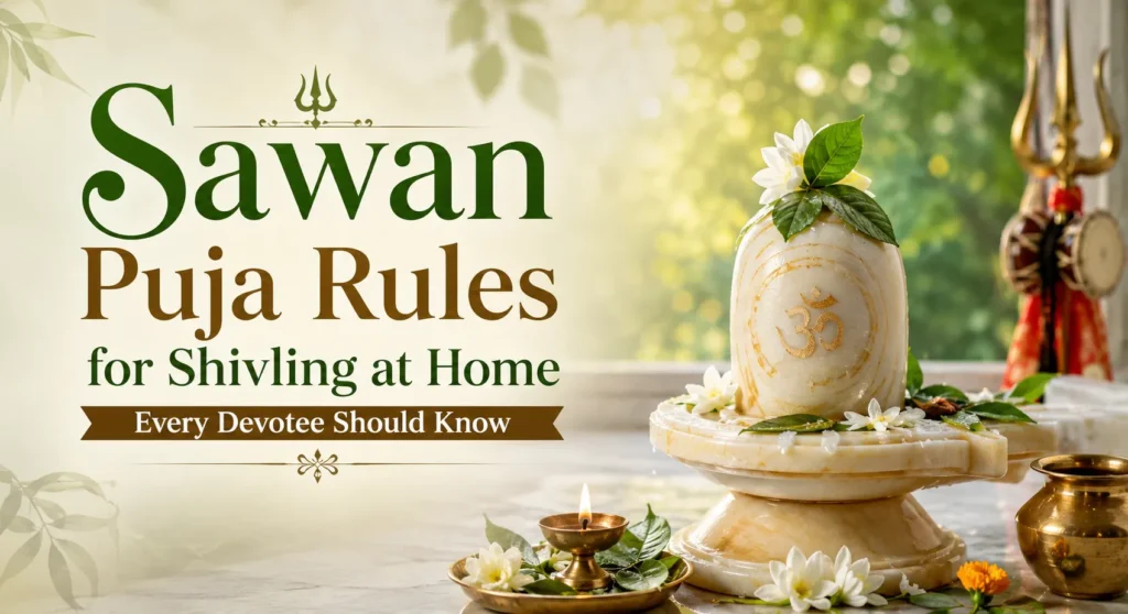 Sawan Puja Rules for Shivling at Home Every Devotee Should Know