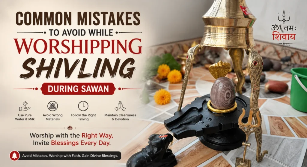 Common Mistakes to Avoid While Worshipping Shivling During Sawan