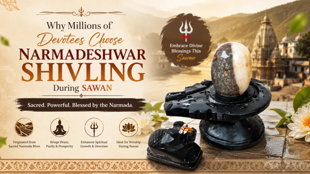 Why Millions of Devotees Choose Narmadeshwar Shivling During Sawan