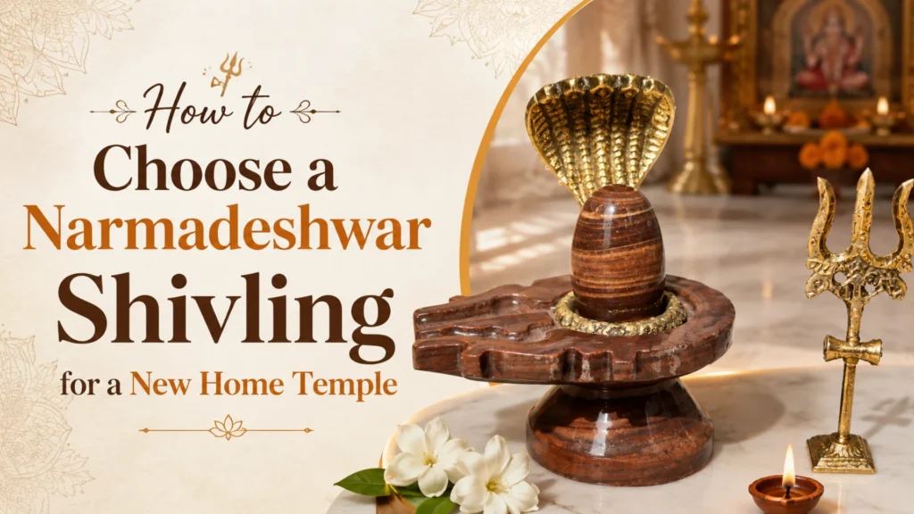How to Choose a Narmadeshwar Shivling for a New Home Temple